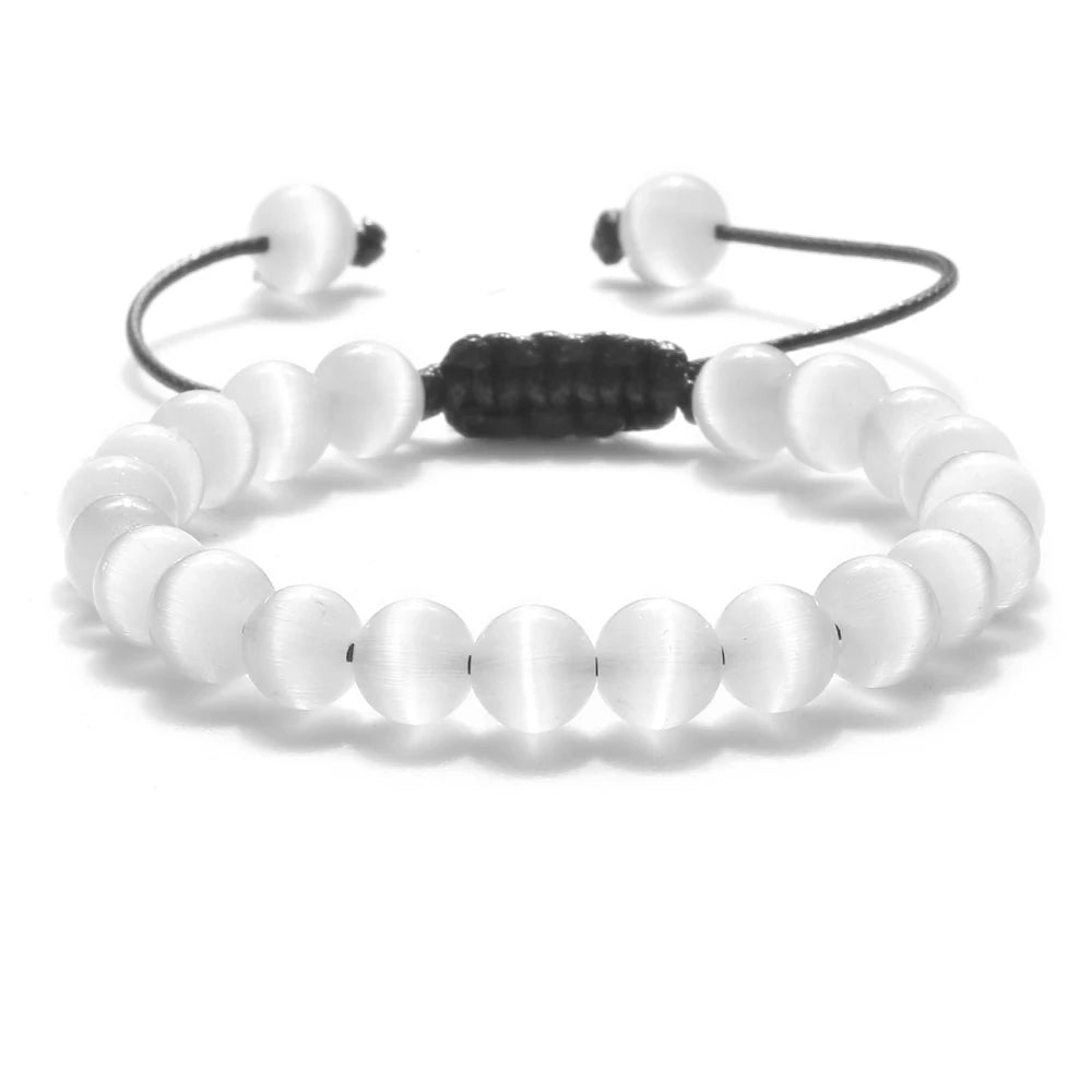 Tigerauge & Lavastein Armband – Verstellbar, Für Damen & Herren, Yoga & Balance