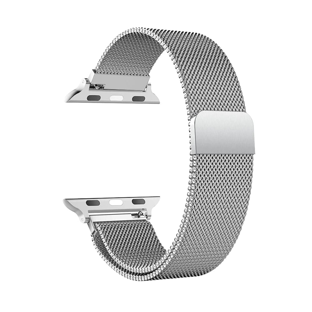 ilanaise-Armband für Apple Watch Ultra 2 (49 mm) sowie 46 mm, 45 mm, 44 mm, 42 mm, 41 mm, 40 mm und 38 mm – kompatibel mit iWatch Series 10, 9, 8, 7, 6, 5, 3, SE.