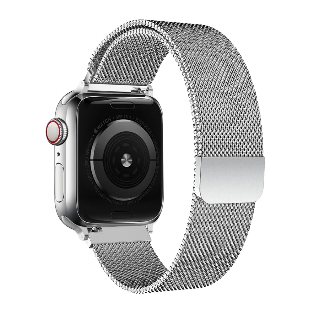 ilanaise-Armband für Apple Watch Ultra 2 (49 mm) sowie 46 mm, 45 mm, 44 mm, 42 mm, 41 mm, 40 mm und 38 mm – kompatibel mit iWatch Series 10, 9, 8, 7, 6, 5, 3, SE.