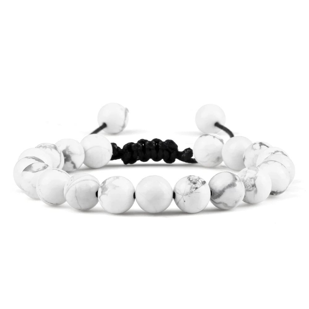Tigerauge & Lavastein Armband – Verstellbar, Für Damen & Herren, Yoga & Balance