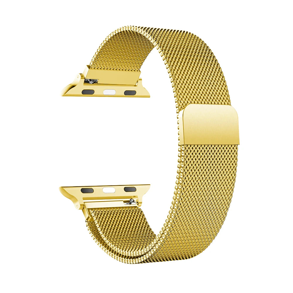 ilanaise-Armband für Apple Watch Ultra 2 (49 mm) sowie 46 mm, 45 mm, 44 mm, 42 mm, 41 mm, 40 mm und 38 mm – kompatibel mit iWatch Series 10, 9, 8, 7, 6, 5, 3, SE.
