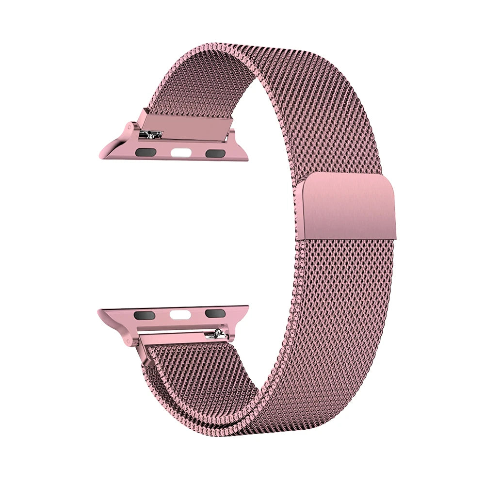 ilanaise-Armband für Apple Watch Ultra 2 (49 mm) sowie 46 mm, 45 mm, 44 mm, 42 mm, 41 mm, 40 mm und 38 mm – kompatibel mit iWatch Series 10, 9, 8, 7, 6, 5, 3, SE.