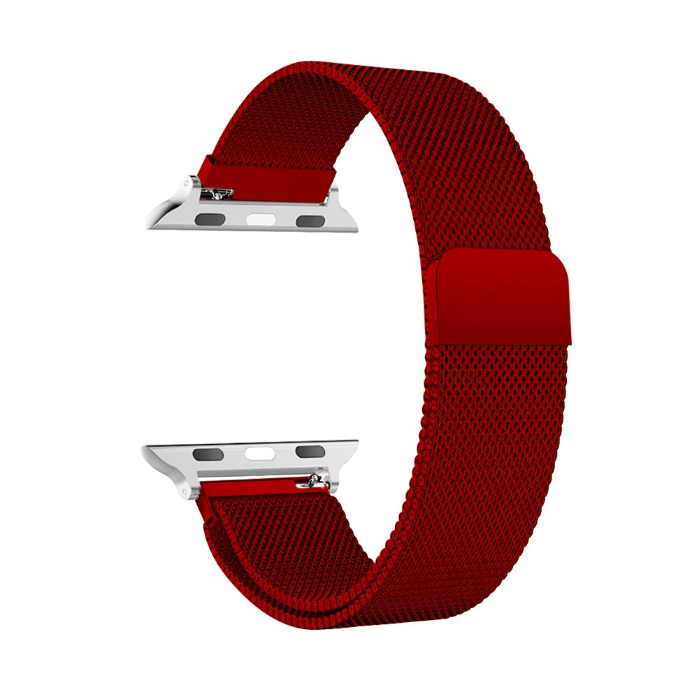 ilanaise-Armband für Apple Watch Ultra 2 (49 mm) sowie 46 mm, 45 mm, 44 mm, 42 mm, 41 mm, 40 mm und 38 mm – kompatibel mit iWatch Series 10, 9, 8, 7, 6, 5, 3, SE.