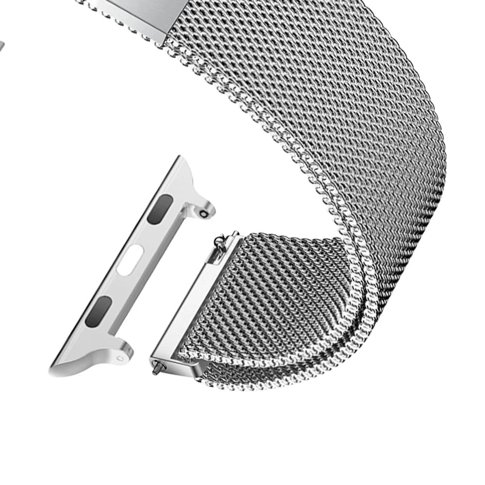 ilanaise-Armband für Apple Watch Ultra 2 (49 mm) sowie 46 mm, 45 mm, 44 mm, 42 mm, 41 mm, 40 mm und 38 mm – kompatibel mit iWatch Series 10, 9, 8, 7, 6, 5, 3, SE.