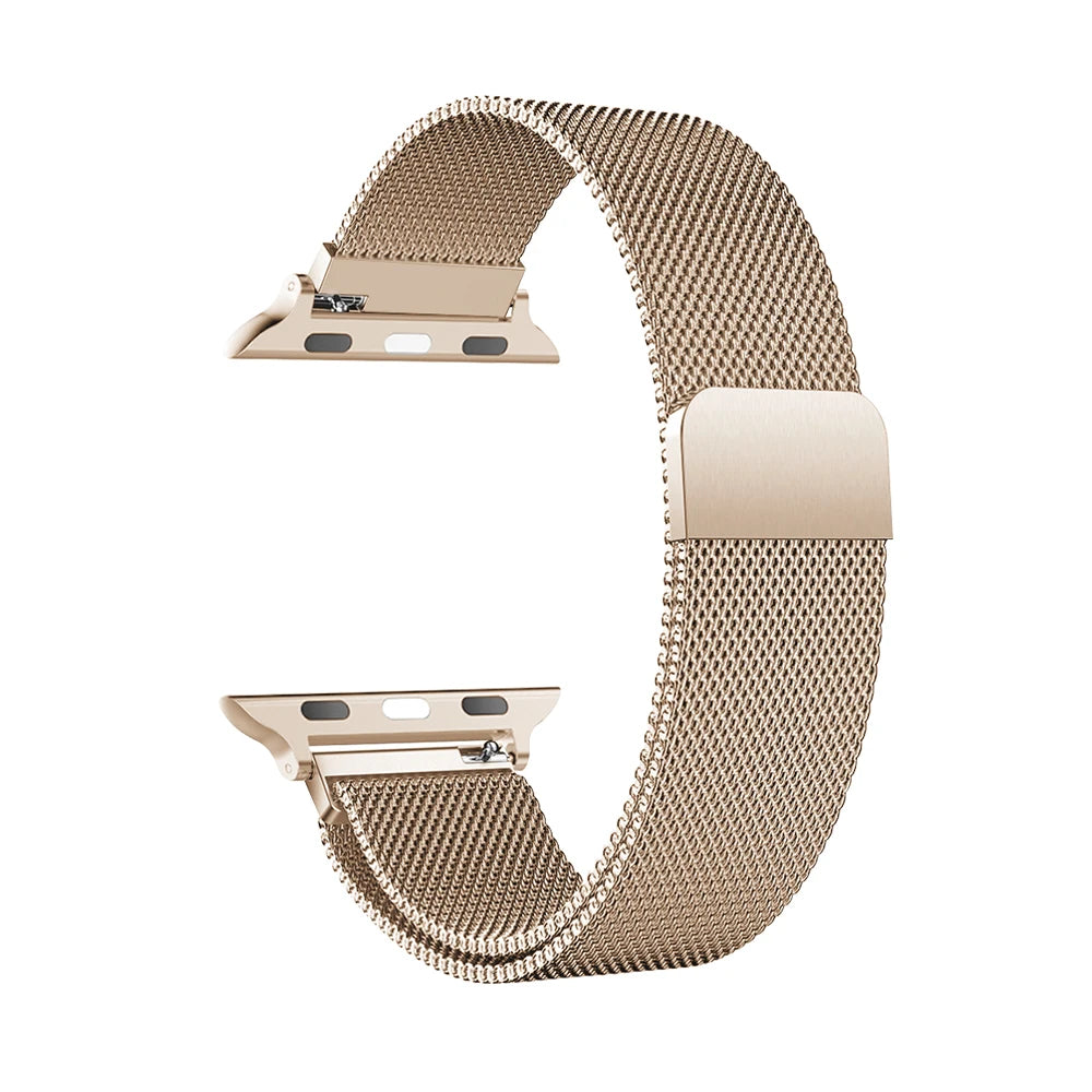 ilanaise-Armband für Apple Watch Ultra 2 (49 mm) sowie 46 mm, 45 mm, 44 mm, 42 mm, 41 mm, 40 mm und 38 mm – kompatibel mit iWatch Series 10, 9, 8, 7, 6, 5, 3, SE.