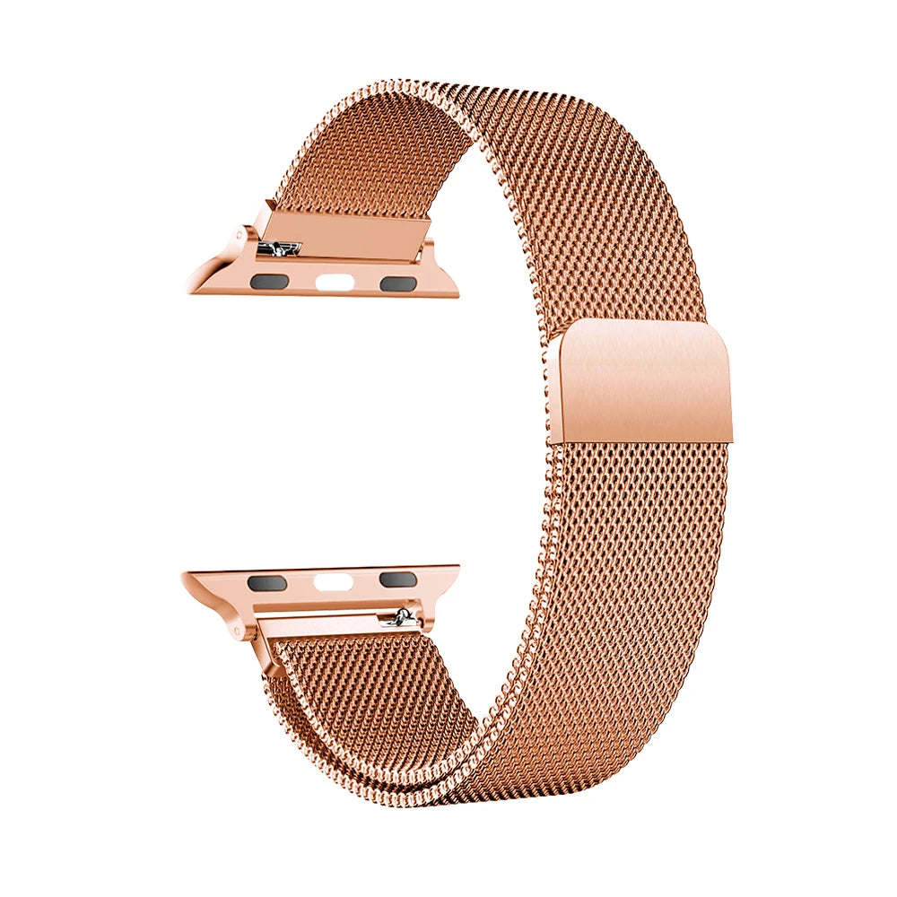 ilanaise-Armband für Apple Watch Ultra 2 (49 mm) sowie 46 mm, 45 mm, 44 mm, 42 mm, 41 mm, 40 mm und 38 mm – kompatibel mit iWatch Series 10, 9, 8, 7, 6, 5, 3, SE.